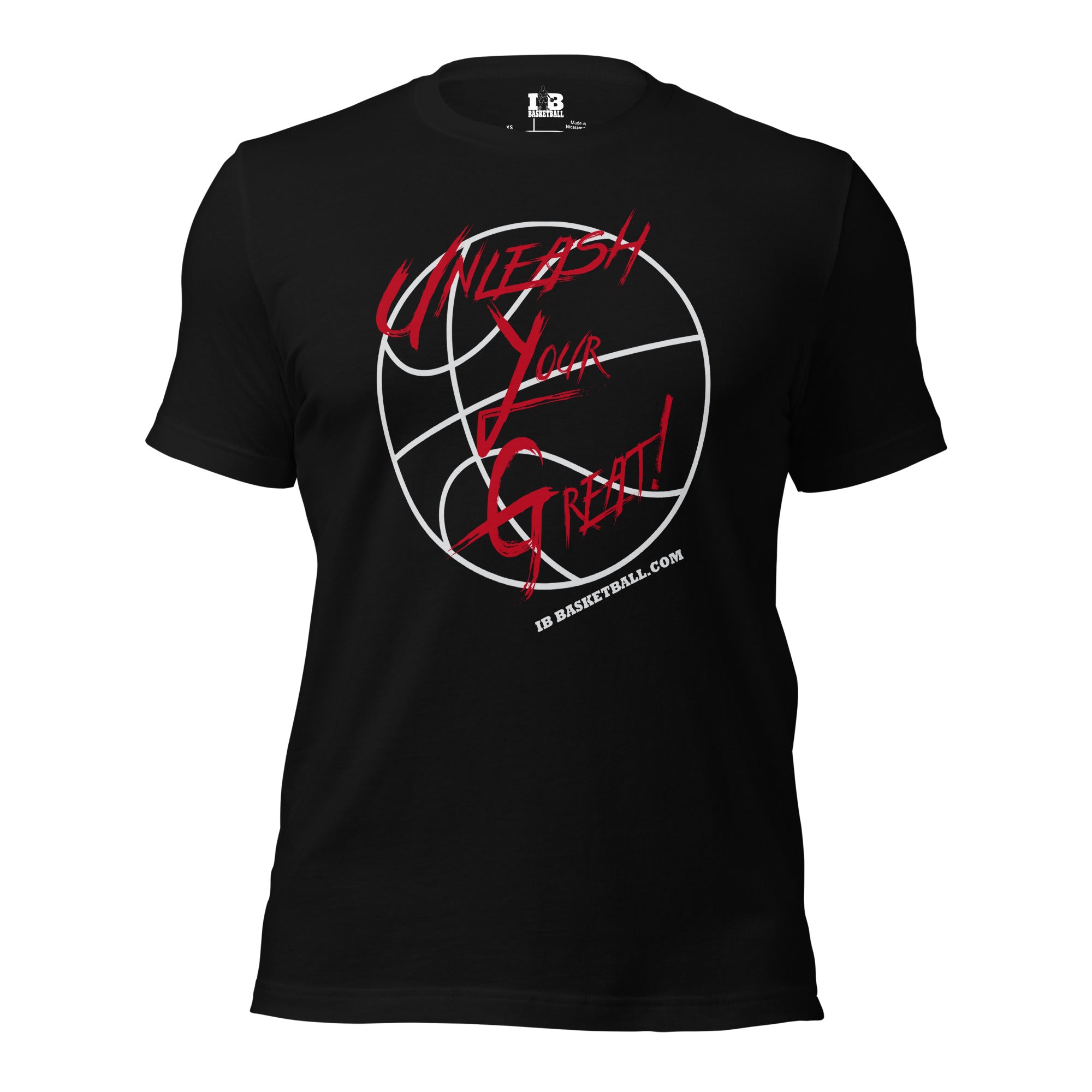 IB BASKETBALL UNLEASH YOUR GREAT BIG BBALL T-SHIRT