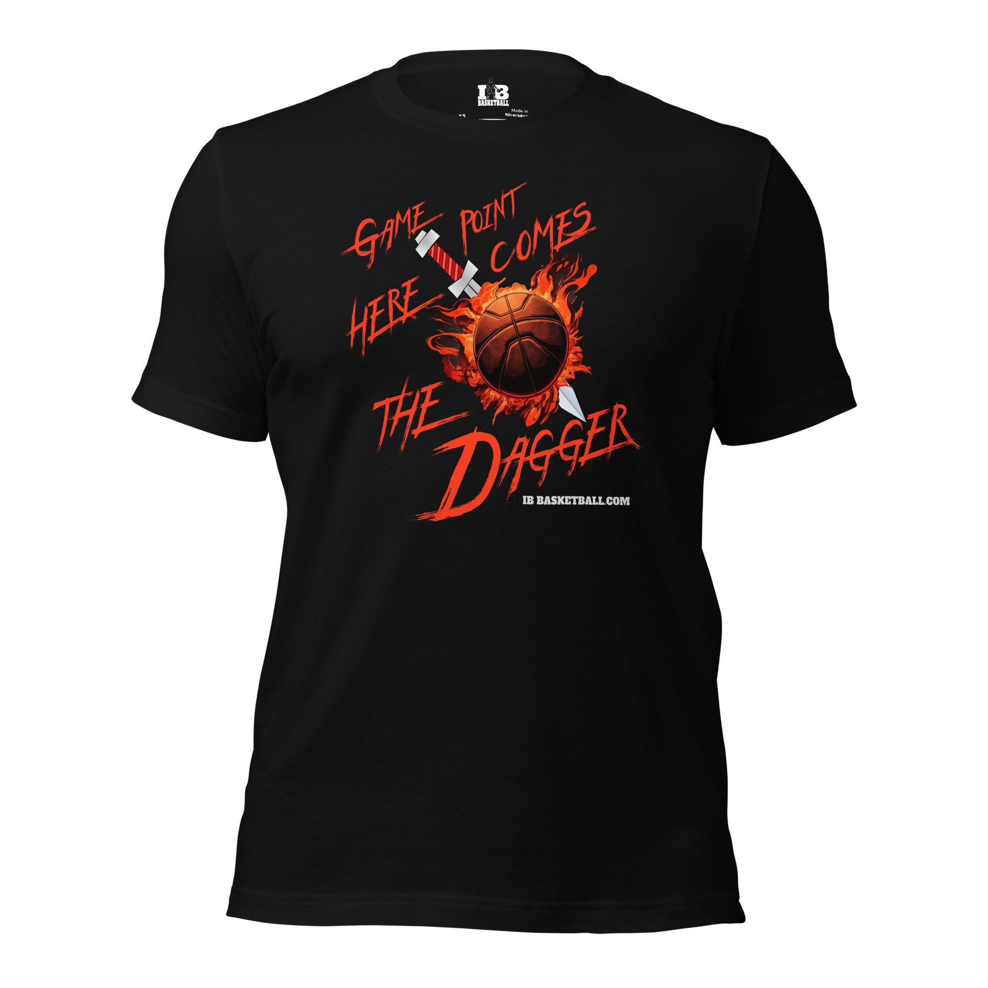 IB BASKETBALL "DAGGER" BASKETBALL T-SHIRT